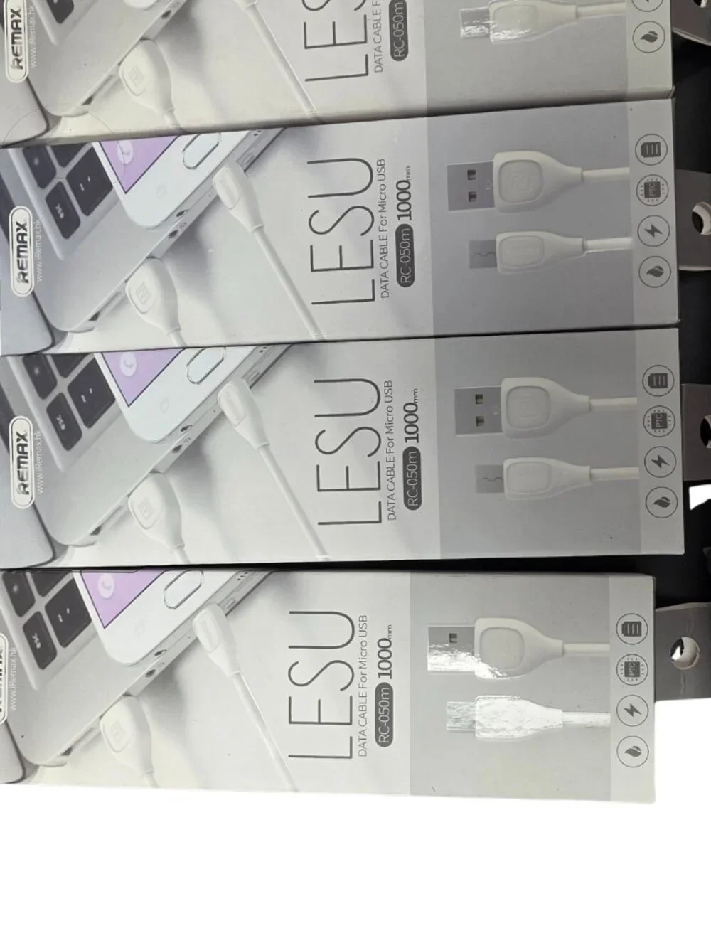 REMAX LESU 16 Pack USB A Micro USB Charging Data Cable 1M Lot